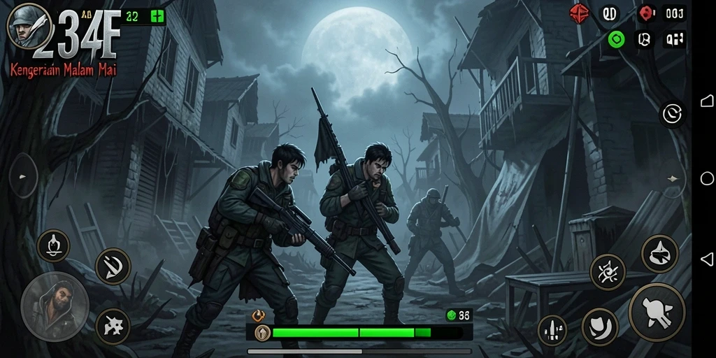 Gameplay mencekam dari 234E dengan suasana Horror yang kental.