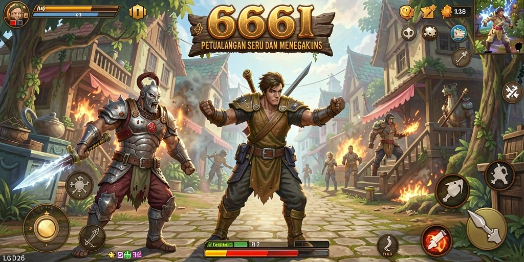 Tampilan gameplay 666I yang seru dan menantang di dunia petualangan.