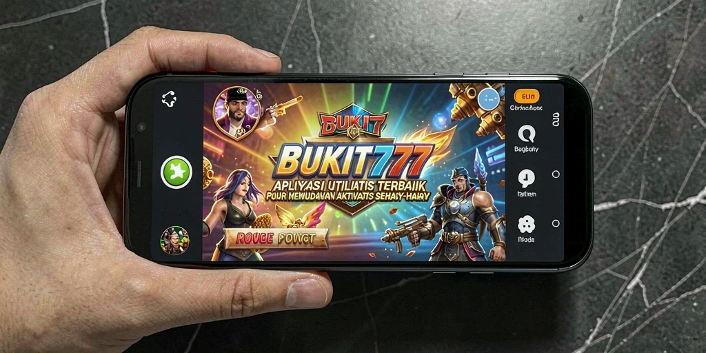 Tampilan utama BUKIT777 yang menampilkan semua fitur utilitasnya.