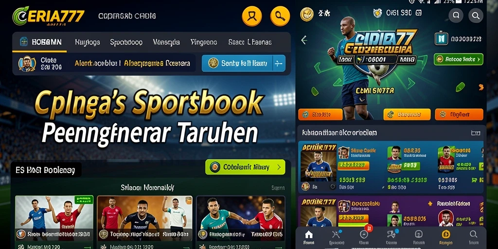 Tampilan gameplay sportsbook yang menarik di CERIA777.