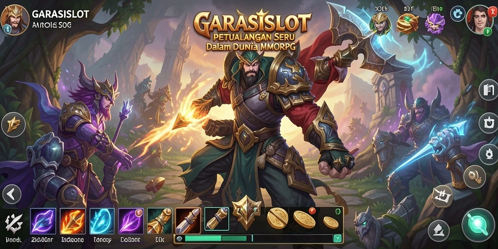 Tangkapan layar GARASISLOT menampilkan aksi gameplay yang seru dan mendebarkan.