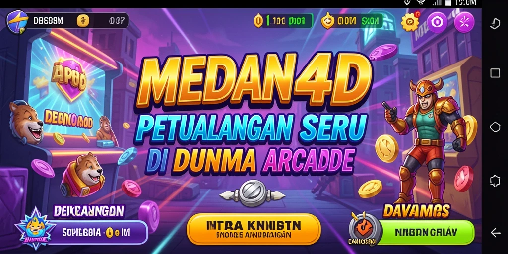 Tampilan gameplay MEDAN4D yang seru dan penuh tantangan.