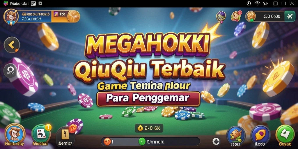Tampilan gameplay seru dan menantang dalam MEGAHOKI.