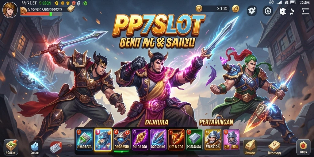 Tampilkan aksi pertarungan seru di PP7SLOT dengan grafis menawan.
