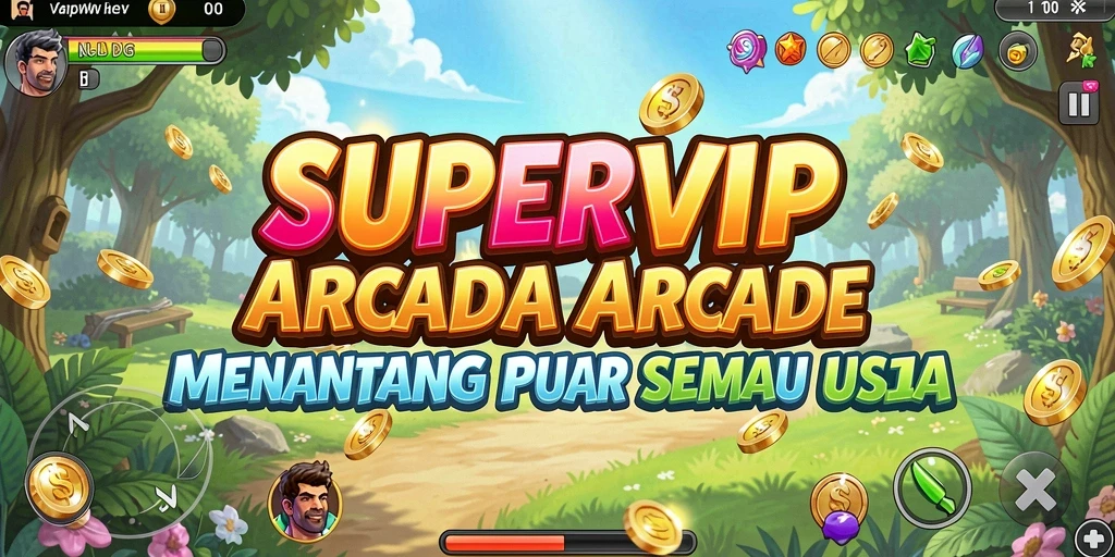 Tampilan dari <strong>SUPERVIP</strong> dengan gameplay seru yang menantang.